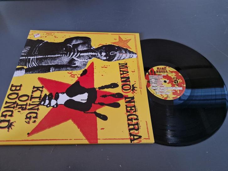 King Of Bongo	Mano Negra	2018, Cd's en Dvd's, Vinyl | Wereldmuziek, Zo goed als nieuw, Latijns-Amerikaans, 12 inch, Ophalen of Verzenden