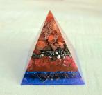 Orgonite Piramide met Carneool, Verzamelen, Mineralen en Fossielen, Ophalen of Verzenden