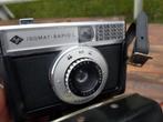 Agfa isomat rapid c vintage camera fototoestel in zwarte, Audio, Tv en Foto, Fotocamera's Analoog, Gebruikt, Ophalen of Verzenden