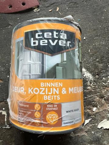 Cetabever NIEUW deur kozijn en binnen beits wit white wash beschikbaar voor biedingen