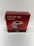 Afzetlint rood/ zwart 500 meter, Ophalen of Verzenden, Zo goed als nieuw