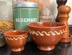 Fries aardewerk grotere en kleinere schaal set, Antiek en Kunst, Ophalen of Verzenden