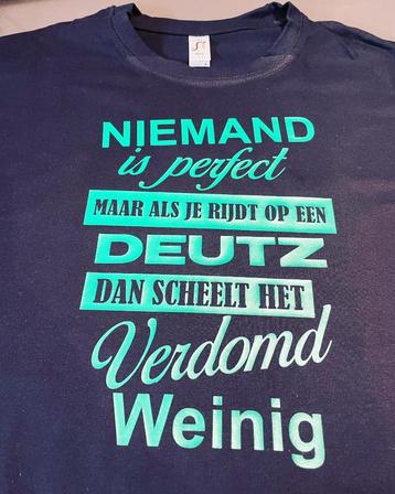Deutz t-shirt, trui of hoodie beschikbaar voor biedingen