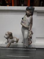 2 VINTAGE SPAANSE PORSELEINEN BEELDEN zoals LLADRO I.Z.G.ST, Ophalen of Verzenden