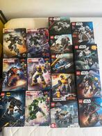 15 x lego doosjes o.a mech marvel, batman,starwars sealed, Ophalen of Verzenden