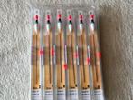adv 121 / NIEUW set 6 complete dobbertuigjes 0,40gr, Watersport en Boten, Hengelsport | Witvissen, Ophalen of Verzenden, Nieuw