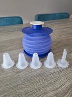 TUPPERWARE roomspuit/garneerspuit, blauwpaars., Ophalen of Verzenden, Gebruikt, Blauw, Overige typen