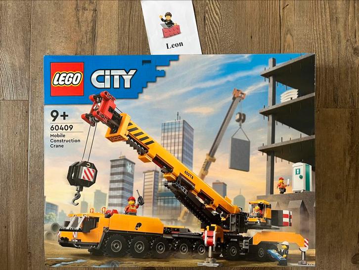 Lego City 60409 Bouwkraan - Nieuw 📦!, Kinderen en Baby's, Speelgoed | Duplo en Lego, Nieuw, Lego, Complete set, Ophalen of Verzenden