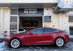 Tesla Model S 85 2014 Pano Leder ACC, Auto's, Tesla, Gebruikt, Zwart, Model S, Stoelverwarming