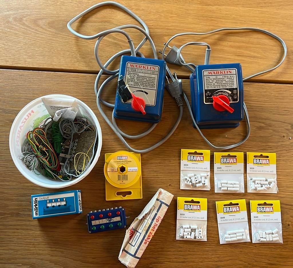 Allerlei spulletjes voor modeltreinen Marklin Brawa etc TEAB, Ophalen of Verzenden, Gebruikt, Wisselstroom, Märklin