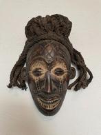 Authentiek Afrikaans Chokwe Masker Congo Tribal & Hoofdtooi, Antiek en Kunst, Kunst | Niet-Westerse kunst, Ophalen of Verzenden