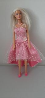 barbie jurk: Colour your world pink., Ophalen of Verzenden, Zo goed als nieuw, Pop