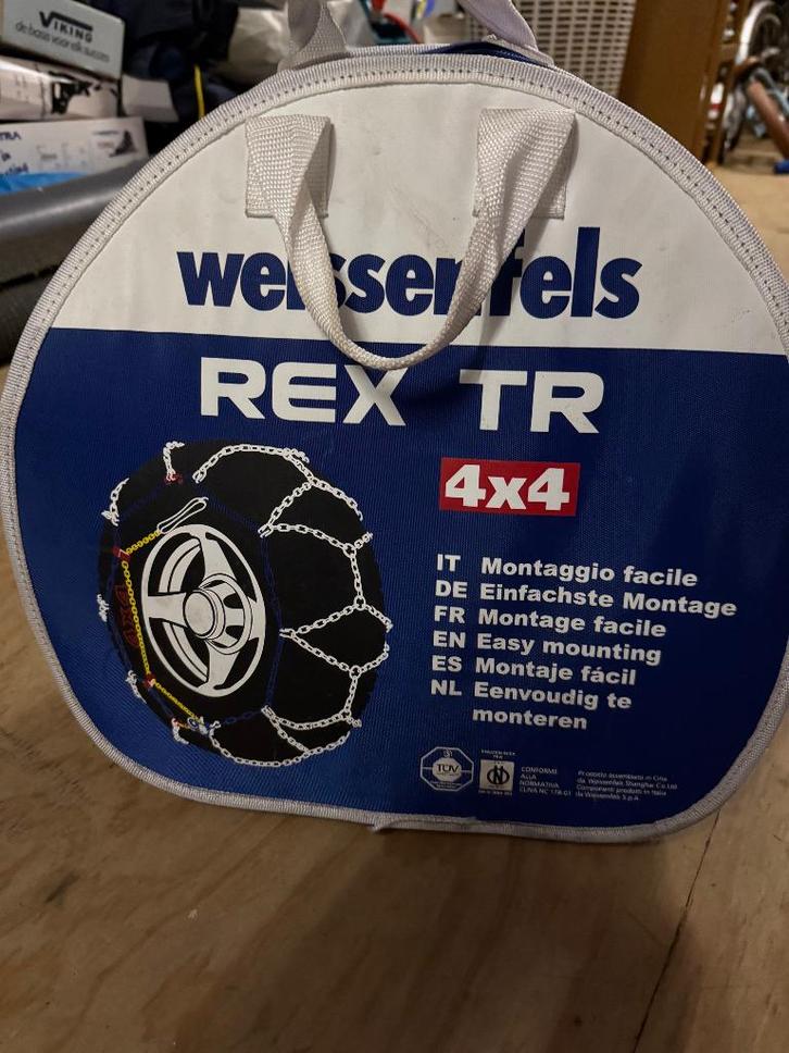 Sneeuwkettingen weissenfels REX TR 4x4 15 t/m 19 inch, Auto diversen, Sneeuwkettingen, Nieuw, Ophalen