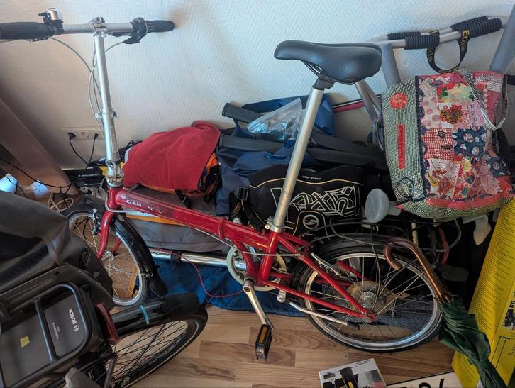 Dahon Opvouwbare Fiets - Compact en Handig!, Fietsen en Brommers, Fietsen | Vouwfietsen, Gebruikt, Dames, Dahon, 18 tot 20 inch