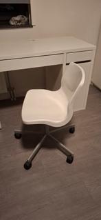 Witte Bureaustoel / Ikea Snille, Gebruikt, Wit, Ophalen of Verzenden, Bureaustoel