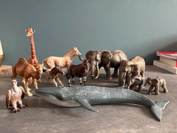 Schleich Dieren Set - 11 Stuks, Verzamelen, Speelgoed, Gebruikt, Ophalen of Verzenden