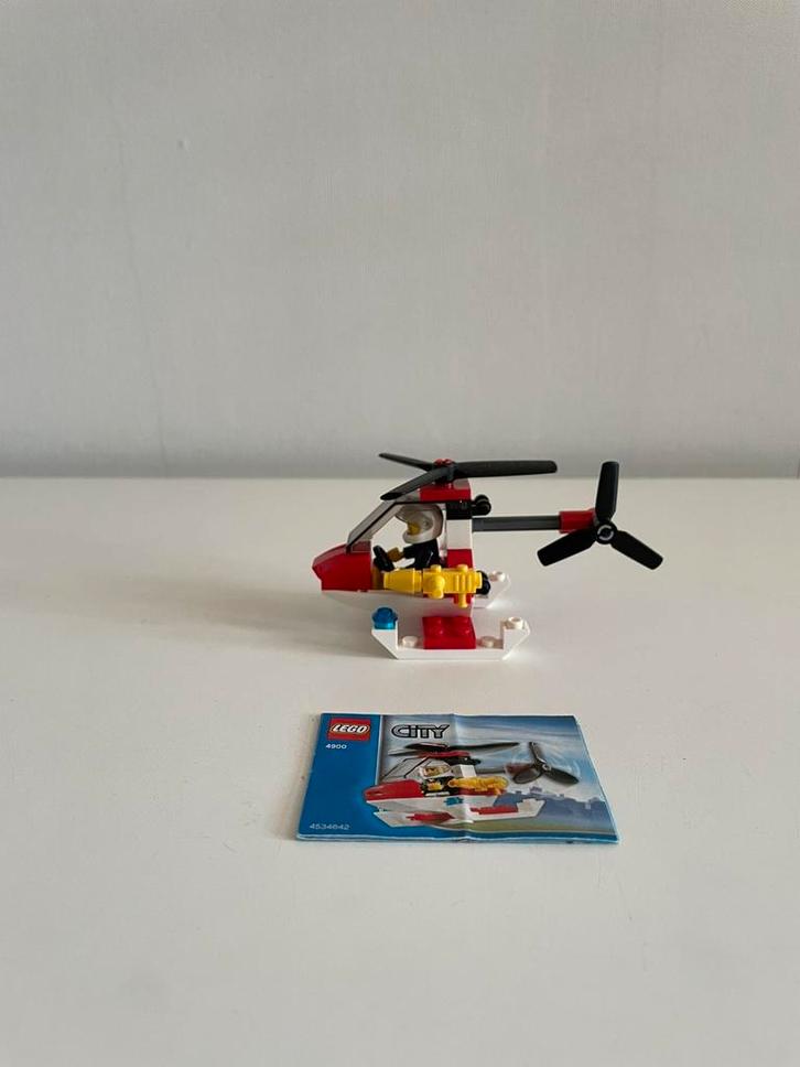 LEGO City 4900 – Fire Helicopter (2008) met Instructieboekje, Kinderen en Baby's, Speelgoed | Duplo en Lego, Zo goed als nieuw