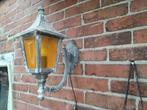 Oude antieke buitenlamp, Gebruikt, Wandlamp, Ophalen of Verzenden, Netvoeding