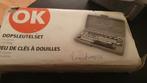OK Dopsleutelset - 21-delig, Doe-het-zelf en Verbouw, Gereedschap | Handgereedschap, Ophalen, Gebruikt