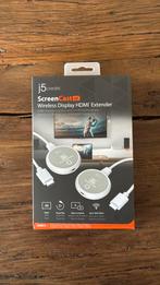 Nieuwe j5 screen cast 4 k draadloze HDMI zender en ontvanger, Ophalen of Verzenden, Nieuw, Minder dan 2 meter, Overige kabels