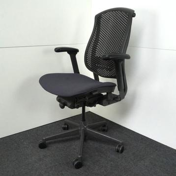 Herman Miller Celle Bureaustoel | Ergonomisch | Donkergrijs beschikbaar voor biedingen