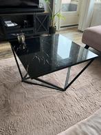 Salontafel Marmerlook - Stijlvol & Modern, Ophalen, 100 tot 150 cm, Vierkant, 50 tot 100 cm
