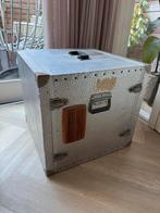 Vintage Aluminium kist / flightcase / bijzettafel, Ophalen, Gebruikt, Overige instrumenten, Flightcase