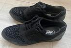 Gave leren schoenen Gabor 7,5 (41), Ophalen of Verzenden, Zo goed als nieuw, Zwart, Sneakers of Gympen