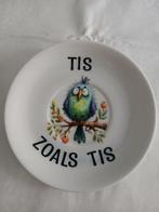 wandtegel tekst spreuk #papegaai #vogel, Ophalen of Verzenden, Nieuw