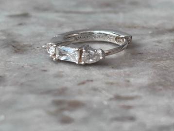 Safira ELMA Hoop Oorbel Zilver 925 - 1 oorbel / piercing beschikbaar voor biedingen