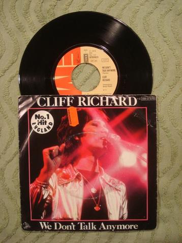 Cliff Richard 7" Vinyl Single: We don’t talk anymore (D) No1 beschikbaar voor biedingen