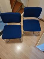 Pastoe stoelen, Huis en Inrichting, Stoelen, Ophalen, Twee, Blauw, Zo goed als nieuw