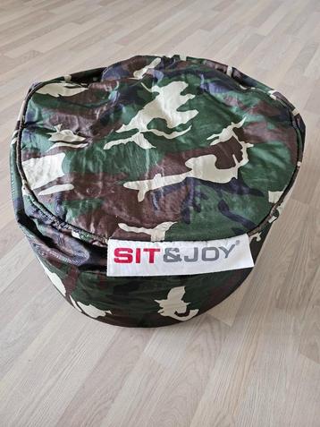 1 x zitzak LEGER PRINT  (Sit & Joy) beschikbaar voor biedingen