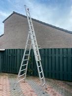 Professionele reformladder 3x10 sporten., Doe-het-zelf en Verbouw, Ladders en Trappen, Ophalen of Verzenden, Zo goed als nieuw