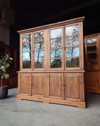 Antieke demontabele winkelkast | Teakhouten buffetkast #2444, Ophalen of Verzenden