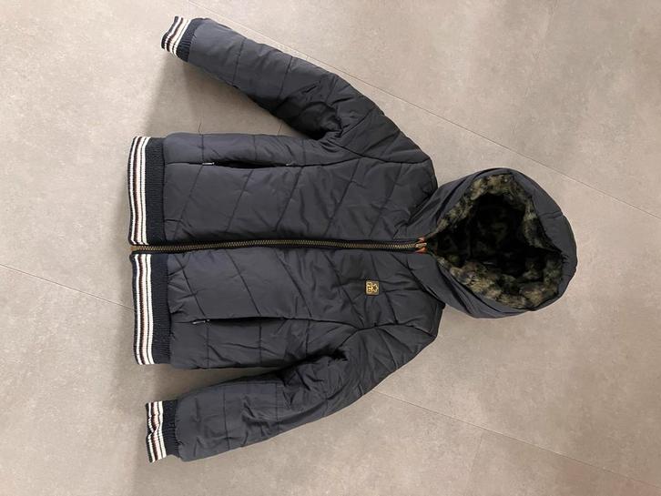 Reversible Winterjas Meisje Maat 122, Kinderen en Baby's, Kinderkleding | Maat 122, Zo goed als nieuw, Meisje, Jas, Ophalen of Verzenden