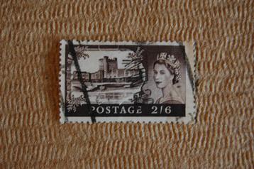 Een POSTZEGEL  uit ENGELAND uit 1955 beschikbaar voor biedingen