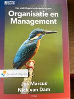 Organisatie & Management - Jos Marcus - HBO, Boeken, Ophalen of Verzenden, Zo goed als nieuw, HBO, Noordhoff Uitgevers