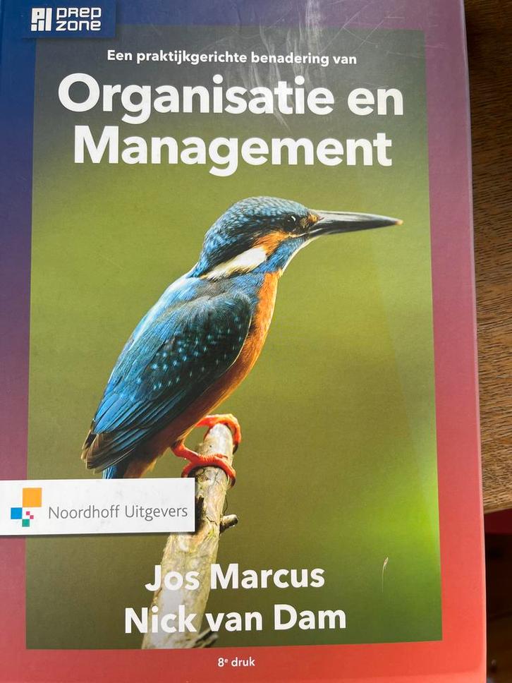 Organisatie & Management - Jos Marcus - HBO, Boeken, Studieboeken en Cursussen, Zo goed als nieuw, HBO, Ophalen of Verzenden