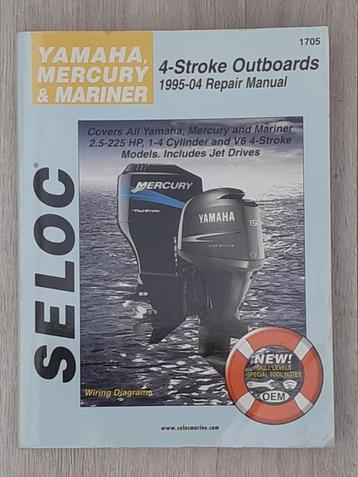 Yamaha, Mercury & Mariner 4-stroke 1995-04 Repair Manual beschikbaar voor biedingen
