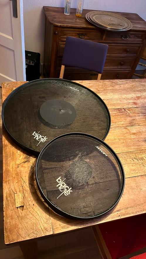 Rtom practice pads 14 inch en 22 inch, Muziek en Instrumenten, Drumstellen en Slagwerk, Zo goed als nieuw, Overige merken, Ophalen of Verzenden