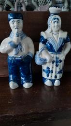 Delfts Blauw drank flesjes Set van de Ram - Man en Vrouw, Antiek en Kunst, Ophalen of Verzenden