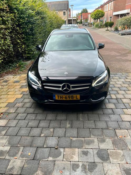 Mercedes-Benz C-Klasse C180 9G-TRONIC Estate 2017 Zwart, Auto's, Mercedes-Benz, Particulier, C-Klasse, ABS, Adaptieve lichten