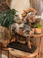 Handgesneden Houten Paardje Decoratie, Ophalen of Verzenden