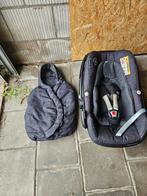 Maxi-Cosi autostoel + voetenzak, Ophalen, Gebruikt, Zijbescherming, 0 t/m 13 kg