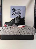 Jordan 4 Retro Bred Reimagined 36/38/42.5/45/45.5/46, Zwart, Nieuw, Ophalen of Verzenden, Sneakers of Gympen