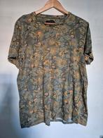 T-shirt met tropische print - XL, Ophalen of Verzenden, Zo goed als nieuw, Maat 56/58 (XL), Groen