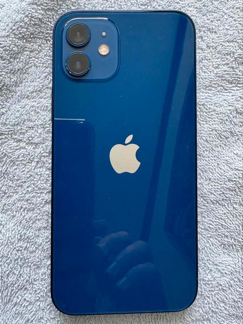 Apple iPhone 12 blauw, 64 GB, in zeer goede staat, batt.83 %, Telecommunicatie, Mobiele telefoons | Apple iPhone, Zo goed als nieuw