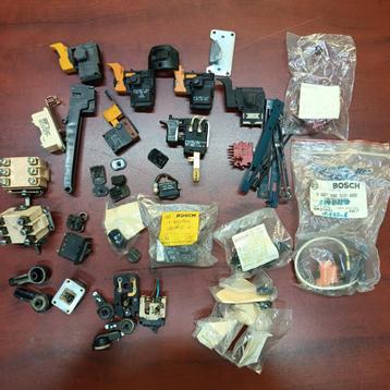 OLD STOCK BOSCH POWER TOOLS SWITCHES SPARE REPLACEMENT PARTS beschikbaar voor biedingen