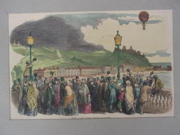 Hastings Ascent of the Victoria Balloon at Hastings 1851 beschikbaar voor biedingen